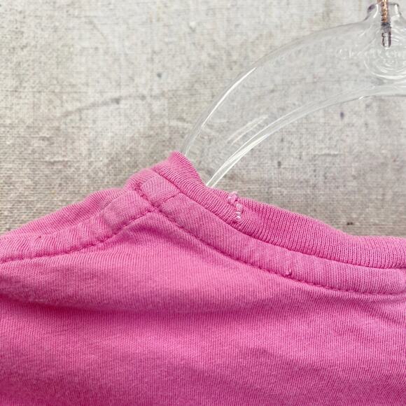 Ralph Lauren pony Y2K bubblegum pink single stitch short sleeve tee Small - Picture 11 of 13